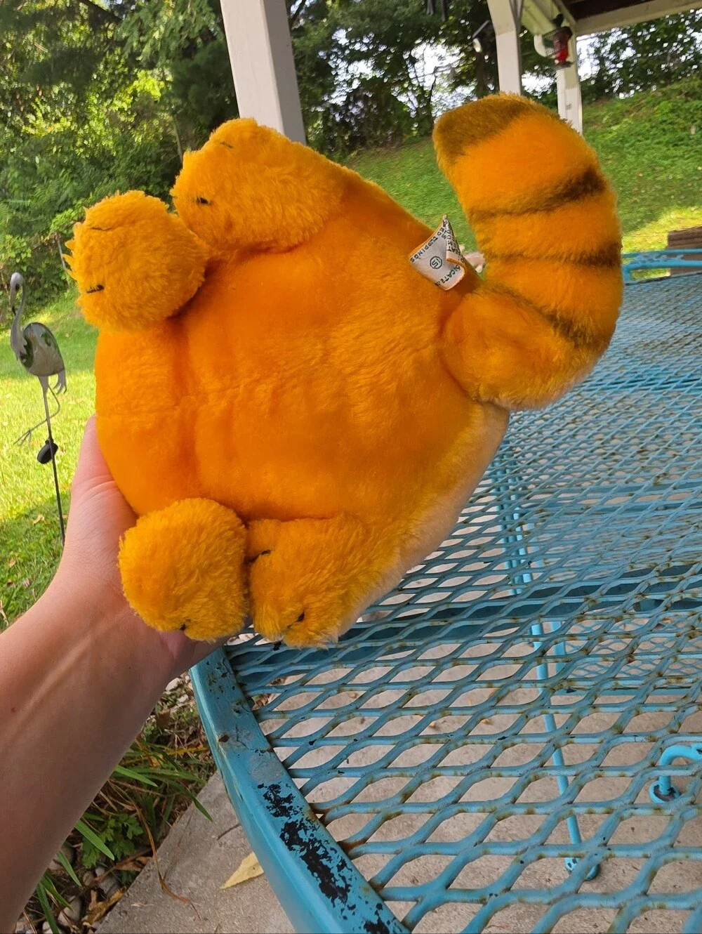 Garfield Vintage 80s Plush Toy Dakin 1981 Plush Cat Toy Jim Davis